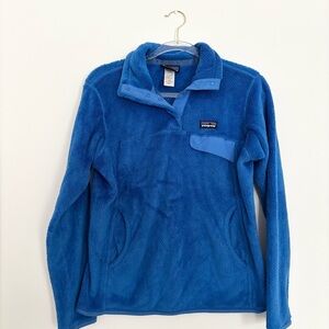 Patagonia Women's Vibrant Blue Fleece Jacket